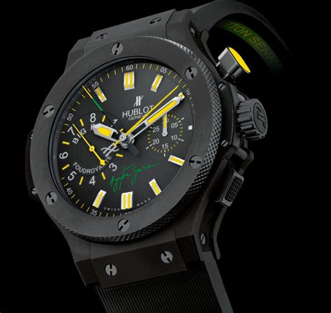 Hublot Big Bang Ayrton Senna Foudroyante Luxury Watch Review.